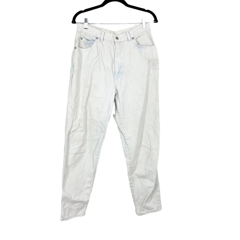 Vintage Levi's Woman's‎ Sz 16 Silver Tab 900 Series Bleach Washed Mom Jeans